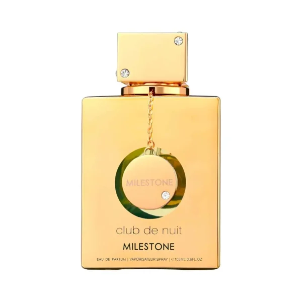 Club de Nuit Milestone Eau de Parfum 105 ml - Perfume Unissex Marca Armaf - Presentes da Dani, Perfumes em Blumenau, Vale do Itajaí/SC.