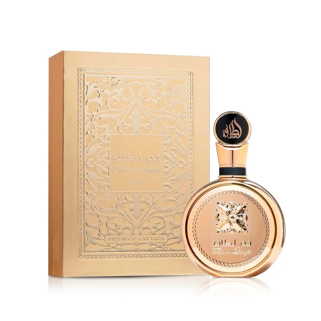 Perfume Importado Fakhar Gold Eau de Parfum 100 ml em Blumenau/SC - Presentes da Dani O Perfume Fakhar Gold Eau de Parfum 100 ml - Perfume Unissex Marca Lattafa - Presentes da Dani, Perfumes em Blumenau, Vale do Itajaí/SC.
