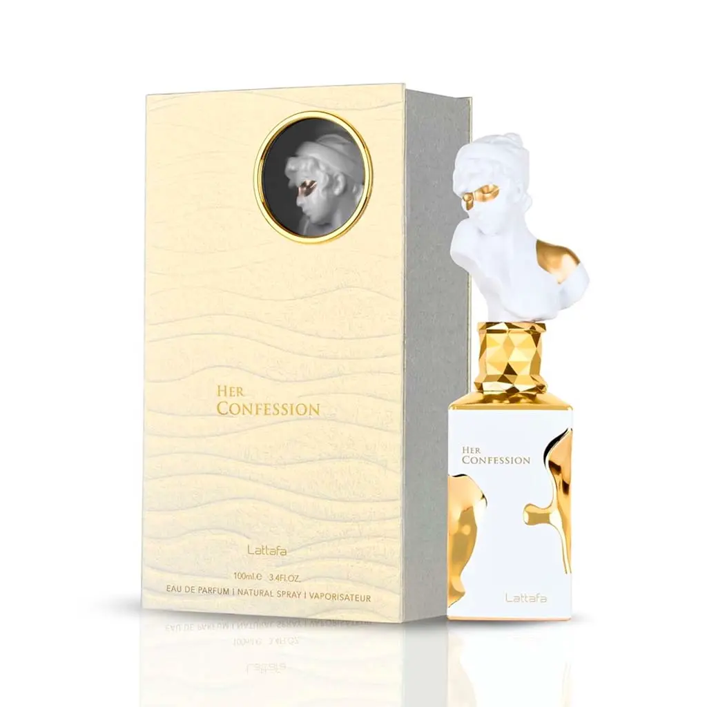 Perfume Importado Her Confession Eau de Parfum 100 ml em Blumenau/SC - Presentes da Dani O Perfume Her Confession Eau de Parfum 100 ml - Perfume Feminino Marca Lattafa - Presentes da Dani, Perfumes em Blumenau, Vale do Itajaí/SC.