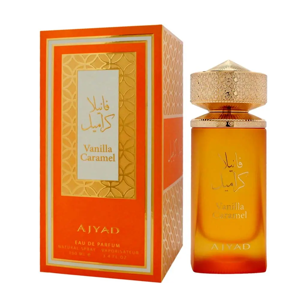 Perfume Importado Vanilla Caramel Eau de Parfum 100 ml em Blumenau/SC - Presentes da Dani O Perfume Vanilla Caramel Eau de Parfum 100 ml - Perfume Unissex Marca Ajyad - Presentes da Dani, Perfumes em Blumenau, Vale do Itajaí/SC.