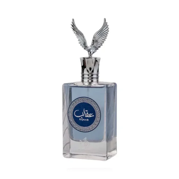 Al Wataniah Eqaab Eau de Parfum 100ml - Perfume Masculino Marca Al Wataniah - Presentes da Dani, Perfumes em Blumenau, Vale do Itajaí/SC.